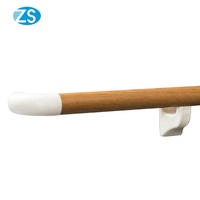 Rampe murale moderne en alliage d'aluminium et PVC pour couloir d'hôpital, pare-chocs pour escaliers, rampe murale médicale pour personnes à mobilité réduite