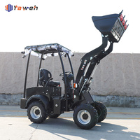 CE YAWEH Máquinas Eléctricas, Cargadora Eléctrica Compacta, Cargadora de Ruedas Delanteras, Cargadora Hidráulica de Batería, Elektro Radlader