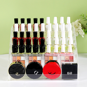 Sơn Móng Tay Tổ Chức 63 Chai 7 Lớp Acrylic Hiển Thị Giá Kính Mắt Lưu Trữ Kệ Trang Điểm Tinh Dầu Chủ Giá - Product Image 2