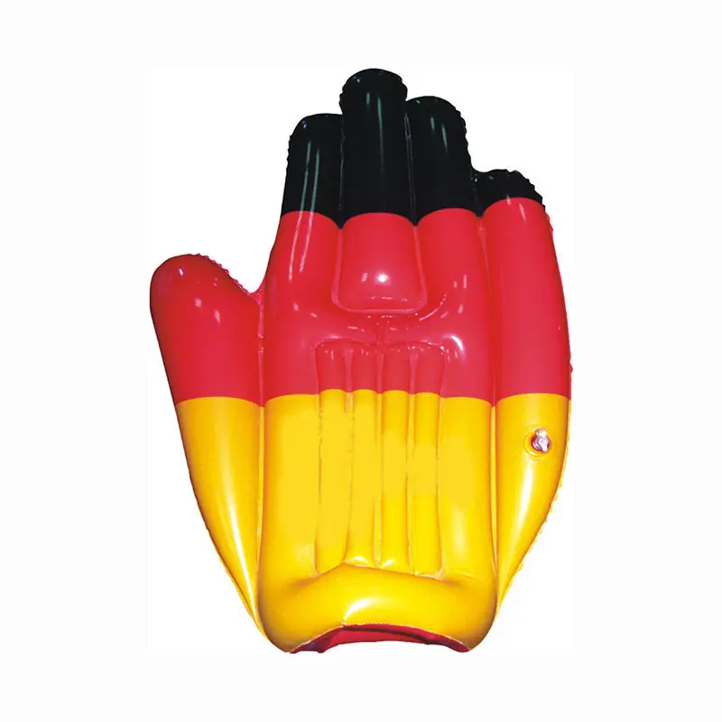 Neue Großhandel leere Werbe geben aways Fußballspiel Plastic Hand Cheer ing Clapper Noise Maker