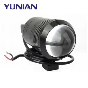 Lente Do Farol Da Motocicleta Moto Branca U1 U1 LED de Condução Nevoeiro Cabeça Luz do Ponto luz Do Ponto Lâmpada Decorativa lâmpada Auxiliar externo