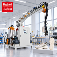 Machine à mousser PU haute pression Bujatti pour l'application de chaussures