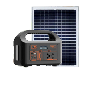 Générateur solaire 150W haute puissance, alimentation mobile extérieure, panneau solaire de camping avec contrôleur MPPT et lampe torche, alimentation portable - Product Image 5