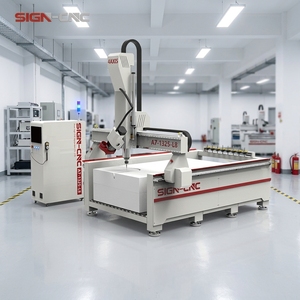 SICN CNC 1300x2500mm Großer Schaumstoff-Formfräser, 1000mm Z-Achse Hochleistungs-3D-Schaumstoffschneidemaschine mit ATC 9KW Spindel - Product Image 1
