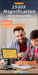 กล้องจุลทรรศน์ดิจิตอลอเนกประสงค์แบบออลอินวัน รุ่นใหม่ เลนส์สามตัว หน้าจอ IPS ความละเอียดสูงขนาด 10.1 นิ้ว สำหรับซ่อมโทรศัพท์มือถือ - Product Image 2