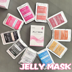 R แป้งมาส์กหน้าเจลลี่สำหรับใบหน้า24K โกลด์แบบมืออาชีพลอกออกได้แป้งมาส์กหน้าเจลลี่สำหรับเส้นสีผิวไม่สม่ำเสมอมาสก์สปา DIY - Product Image 1