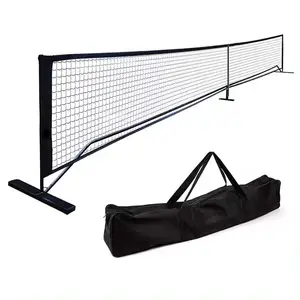 Portátil pickleball net pickleball net logotipo personalizado sistema net pickleball net set