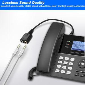 Cable <span class=keywords><strong>Adaptador</strong></span> Divisor de Auriculares <span class=keywords><strong>RJ9</strong></span> <span class=keywords><strong>a</strong></span> 3.5mm, <span class=keywords><strong>RJ9</strong></span> 4P4C - Product Image 4