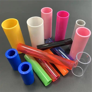 カスタム販促用格安プラスチック価格PP PEパイプABSチューブ<span class=keywords><strong>PVC</strong></span>チューブ押出成形用 - Product Image 1