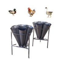 Cône de saignée pour abattage de volailles de marque MD, équipement d'abattoir, garantie 1 an, dimensions personnalisables, certifié et testé