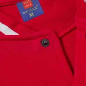 Veste de baseball décontractée d'hiver à boutons avec broderie 3D en tissu mousseline 100 % coton, logo personnalisable sur le devant, commande en gros - Product Image 5