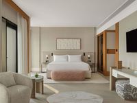 Accorhotels dubaï design 3D moderne chambre d’hôtel en bois massif ensemble de meubles tête de lit extra grand panneau de finiti