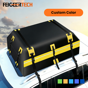 <span class=keywords><strong>Sac</strong></span> <span class=keywords><strong>de</strong></span> <span class=keywords><strong>toit</strong></span> <span class=keywords><strong>de</strong></span> <span class=keywords><strong>voiture</strong></span> Feigeer Tech, grande capacité, rangement facile, entièrement coupe-vent, imperméable, en PVC robuste, parfait <span class=keywords><strong>pour</strong></span> les voyages en famille et les sorties - Product Image 1