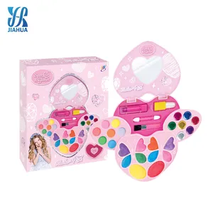 Juguete de princesa para niños, tocador de princesa, casa de juego, conjunto de maquillaje de belleza para niñas, juguetes de maquillaje de plástico