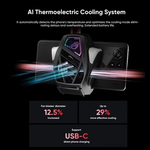 Ventilateur de refroidissement ROG X Pro pour téléphones mobiles de la série 9 9, contrôle de la température par IA semi-conductrice - Product Image 2