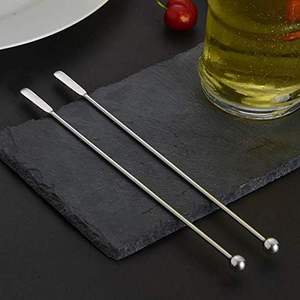 Il Design squisito specchio luminoso rifinito riutilizzabile a manico lungo ampiamente utilizzato bastoncini agitatore per Cocktail per <span class=keywords><strong>Tommy</strong></span> Guns - Product Image 4