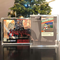 Super Accessoires : Étui de Présentation Moderne en Acrylique Écologique pour Disques de Jeux Vidéo et Consoles