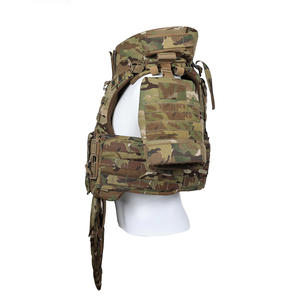 PTG 퀵 릴리스 몰 전술 조끼 나일론 500D 야외 전투 플레이트 캐리어 완전 보호 - Product Image 4