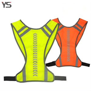 OEM ODM Yüksek Görünürlüklü Spor Yeleği Özel Renk Beden <span class=keywords><strong>Logo</strong></span> Yansıtıcı Koşu Bisiklet Yeleği Toptan Dağıtım İçin - Product Image 1