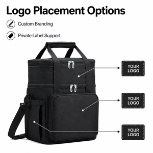<span class=keywords><strong>Bolsa</strong></span> Térmica para Almuerzo con Logotipo Personalizado, Impermeable, Aislada, <span class=keywords><strong>de</strong></span> Doble Capa, para el Trabajo, la Escuela, Picnic, Campamento - Product Image 5