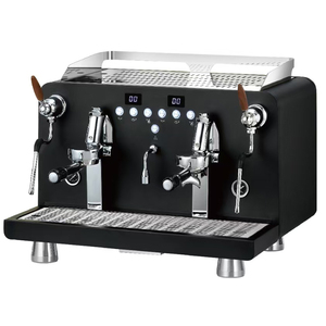 Máquina de Café Espresso Comercial Semiautomática Profesional, 2 Grupos, Acero Inoxidable, 9 Bares, para Hotel - Product Image 2