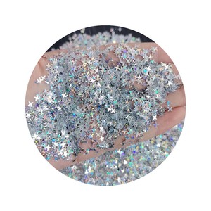 4mm étoile à quatre branches paillettes paillettes pour ongles pour manucure d'art d'ongle, confettis de mariage, accessoires ornement résine - Product Image 1