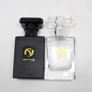 Vide Bas Prix <span class=keywords><strong>30ml</strong></span> 50ml Bouteille De Parfum Carré Personnalisé Clair Gris Noir Verre Vaporisateurs Bouteille Parfum Emballage Avec Bouchon - Product Image 6
