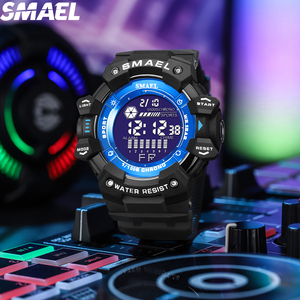 นาฬิกาดิจิตอลเต็มรูปแบบ8050 smael สายพียูกันน้ำ50เมตรมีหลายสีให้เลือก - Product Image 3