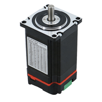 Motor Stepper Hybrid Terintegrasi Loop Tertutup Nema23 24-48VDC Diameter 8mm 57 76mm 2Nm untuk Printer 3D