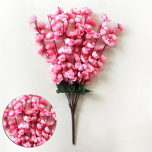QSLHC-AF1098 Nuevo Diseño Ramo de Flores Artificiales de Flor de Cerezo para Decoración - Product Image 4