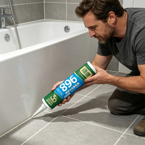 Scellant en silicone anti-moisissure Lvkang pour cuisine et salle <span class=keywords><strong>de</strong></span> bain, étanche, <span class=keywords><strong>joint</strong></span> <span class=keywords><strong>de</strong></span> beauté, <span class=keywords><strong>joint</strong></span> <span class=keywords><strong>de</strong></span> bordure, étanchéité des toilettes, neutre - Product Image 5
