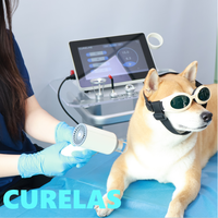 Équipement de physiothérapie laser multi-longueurs d'onde haute puissance pour la réparation des tissus corporels, la réadaptation humaine et vétérinaire