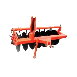 Agriculture machinery tractor drives high-efficiency rotary disc plough farm cultivator plow tiller