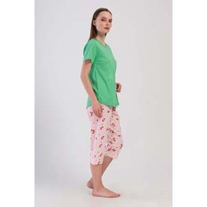 Combinaison de nuit ovale à manches courtes et col rond pour femme, taille XXL - Product Image 3
