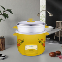 Penanak Nasi Elektrik Digital Mini AMD dengan Lapisan Anti Lengket Kapasitas 1.1-2L Portabel & Memasak Cepat untuk Penggunaan Rumah Tangga