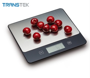 Transtek 다기능 디지털 전자 주방 계량 스케일 독특한 디자인 LCD 배터리 전원 무게 측정 - Product Image 1