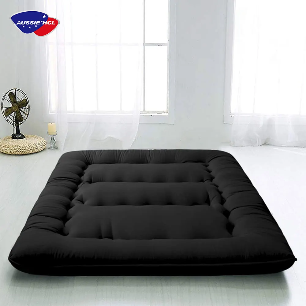 Fabrika özelleştirme roll up misafir yatak katlanabilir Tatami Mat japon zemin yatak Futon yatak topper