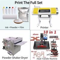 Nouvelle Machine Automatique Économique en Acier Inoxydable A3 60cm pour Séchage de Films DTF et Agitation de Poudre pour Vêtements