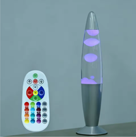 Lampe de sel en cristal télécommandée de 14 pouces, lumière décorative à intensité variable blanc chaud – Idéale pour la maison