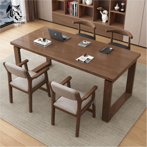 Table à manger rectangulaire en bois, nouvelle collection, meubles de maison tendance, prix le plus bas d'usine chinoise, sur mesure, en stock, expédition immédiate. - Product Image 6