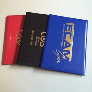 Bìa Da In Tùy Chỉnh Cá Nhân Dụng Cụ Sinh Viên Tốt Nghiệp Bìa Hồ Sơ Tài Liệu Cỡ A4 Công Sở Bìa Đựng Giấy Chứng Nhận Bằng Da - Product Image 3