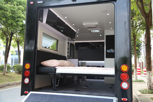 Kinlife 14.6ft Offroad Toy Hauler Caravan avec Garage Espace Cuisine <span class=keywords><strong>Douche</strong></span> <span class=keywords><strong>Solaire</strong></span> AC - Product Image 5