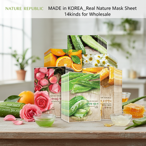 (La República) en KOREA_Real naturaleza máscara de 14 tipos para la venta al por mayor - Product Image 3