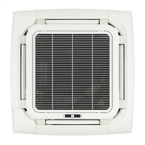 Climatiseur central 24000 Btu, unité de ventilation horizontale à cassette (FCU), climatiseurs, ventilateurs de plafond blancs pour bâtiments - Product Image 1