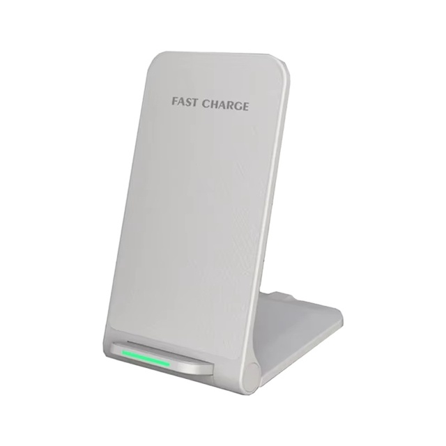15W Wireless Charger Stand Pad for iPhone 15 14 Pro XS Max Samsung Xiaomi Induction Fast Charging Dock Station Portable Folding