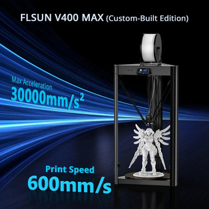 Flsun V400 Max <span class=keywords><strong>3D</strong></span> máy in tự động fdm công nghệ USB cho prototyping ABS Nylon PLA TPU Filament nhôm mới 1 năm - Product Image 5