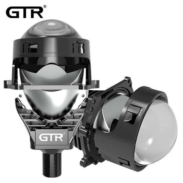 Bi Led Projector Lens 3.0 with Lights Adjustment  Dual Lens Led Projector Headlight