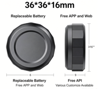Pulsera Inteligente OTA Actualizable con Bluetooth, Anti-Perdida, Alerta de Caídas y Rastreo