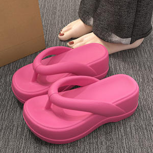 Pantuflas Ajustables para Hotel, Ligeras, Acolchadas, Antideslizantes, Antiolor, Duraderas, de Corcho y Tejido, para Verano - Product Image 2