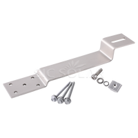 Systèmes de fixation pour panneaux solaires sur toiture à joint frisé – Structures d'installation de supports photovoltaïques pour toits inclinés – Crochets de montage pour toiture